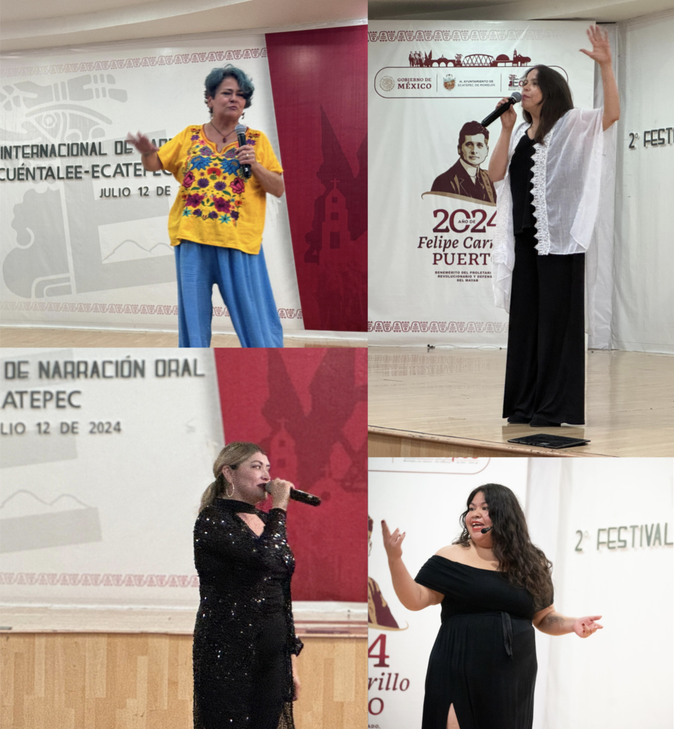 Se realizó el Segundo Festival Internacional de la Narración Oral, en Ecatepec